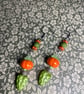 Parker - Pumpkin & Leaf Earrings  - Image 3