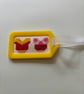 Pooh & Piglet bag tag 