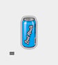 Funny Snarky Soda Can Sticker For Adults - Loud Mouth