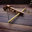 Wooden Cork-Crossbow and 3 corck: Handmade, Personalised Gift toy