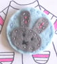 brooch handmade bunny - Image 2