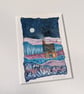 Warm & Cosy Cottage - Original miniature collage. A5 Mounted - Image 5