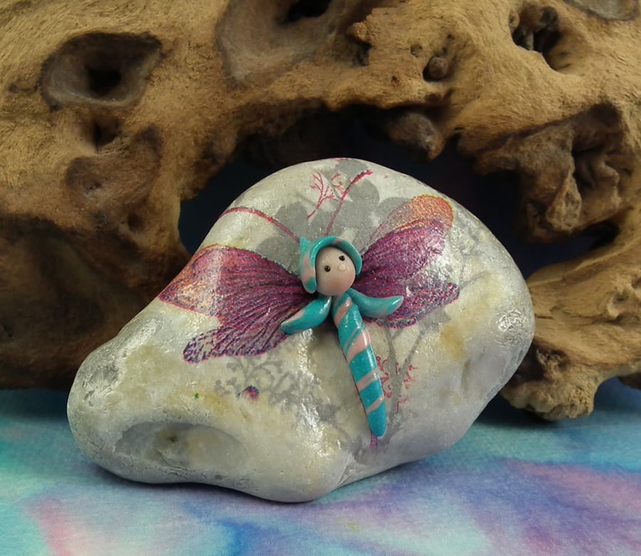 Rock Faery 'Chet' OOAK Sculpt by Ann Galvin