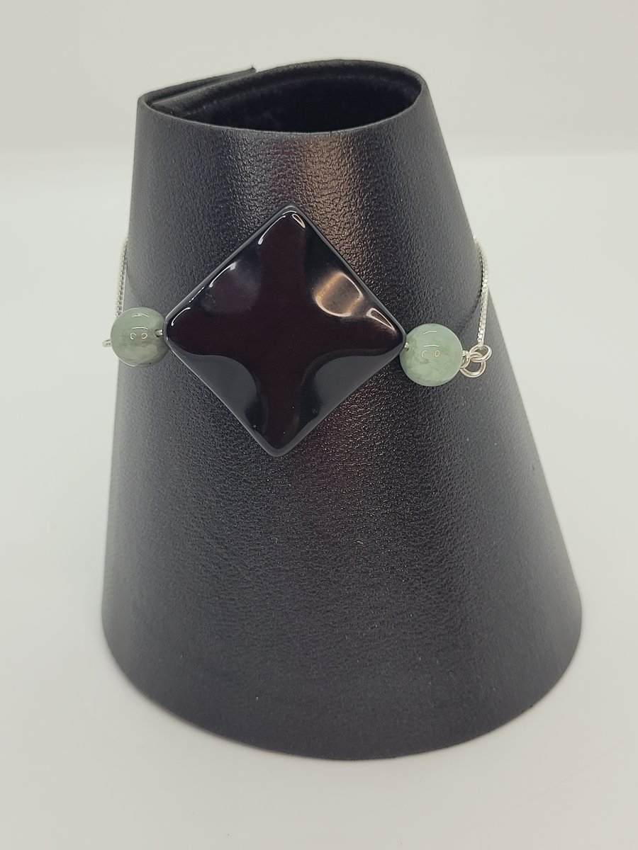 Sterling Silver slider bracelet