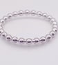 Sterling Silver Beaded Wire Ring  - Image 3