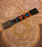 Leather and beadwork bracelet - Image 2