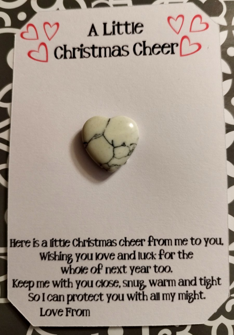 Gemstone Heart Pocket Hug