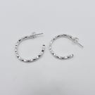 Wavy Hoop Earrings