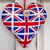 UNION JACK HEART - padded or lavender
