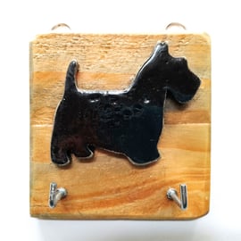 Scottie Dog Design Key Hanger Lightweight 