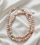 Irregular Freshwater Pearl Necklace in Sterling Silver – Meaningful Gift - Image 7