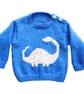 Knitting Pattern Dinosaur Sweater and Hat (Diplodocus).  Digital Pattern - Image 7