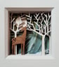 CUSTOMER ORDER Hare & Moon Diorama Picture - Image 4