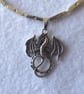 Square Tube Bead Necklace with Dragon Pendant - Image 6