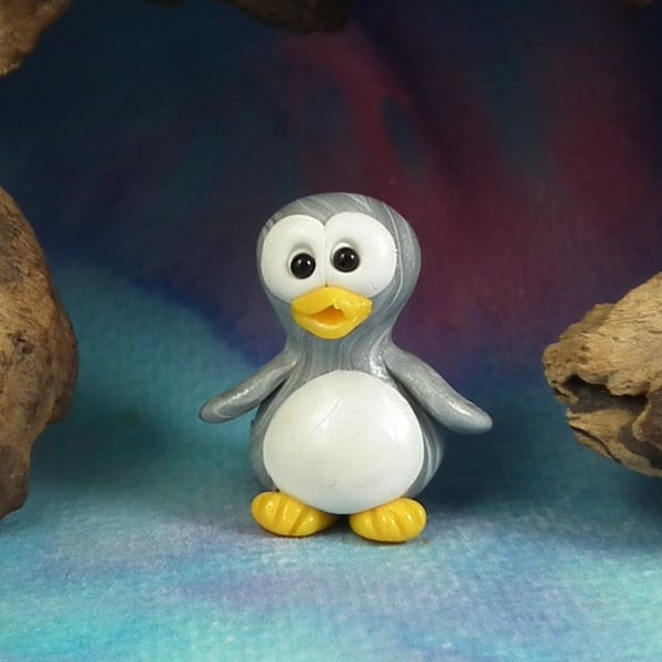 Infant Penguin 'Pia' OOAK Sculpt by Ann Galvin