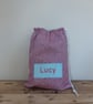 Pink Multi & Pale Blue Kit Bag - Image 1