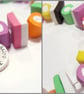 Retro classic Dolly Mixtures Bracelet Quirky, fun, unique, handmade, novel - Image 4