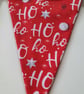 Ho Ho Ho Bunting on White Binding - Image 2
