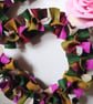 Felt Tinsel Garland, Confetti Bunting, Eclectic Bohemian Party Decor, 190cm. - Image 4
