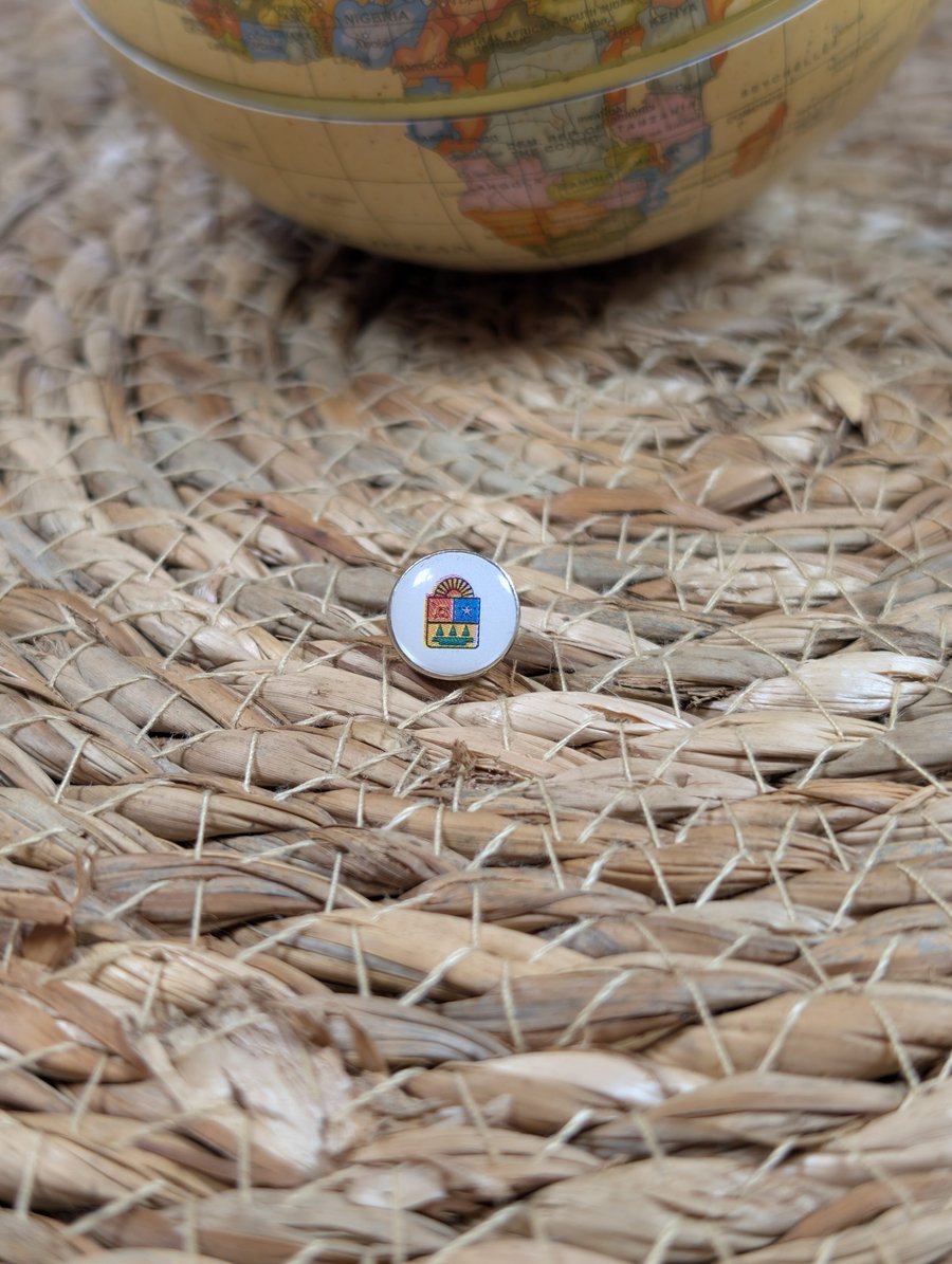 Quintana Roo Flag Map Pin – Mexico Travel Map Push Pin for Wooden Maps