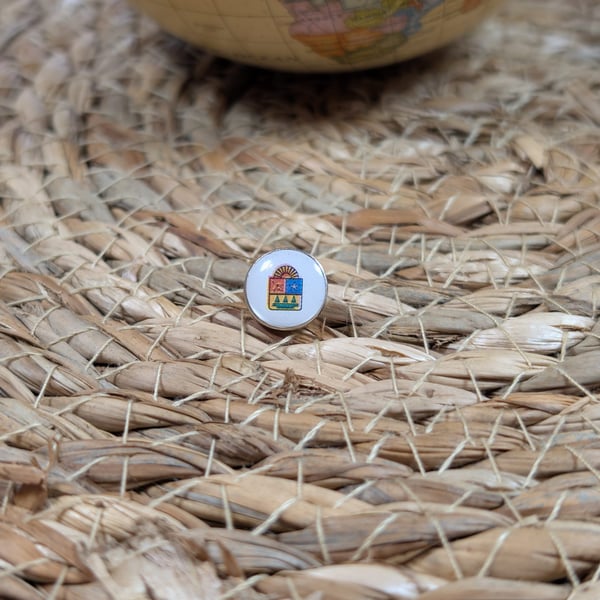 Quintana Roo Flag Map Pin – Mexico Travel Map Push Pin for Wooden Maps