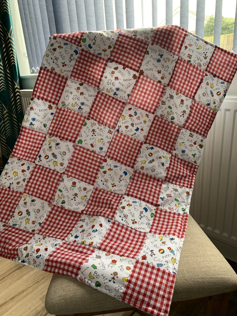 Baby patchwork quilt