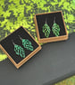 Whimsical Seaweed Earrings - Image 6