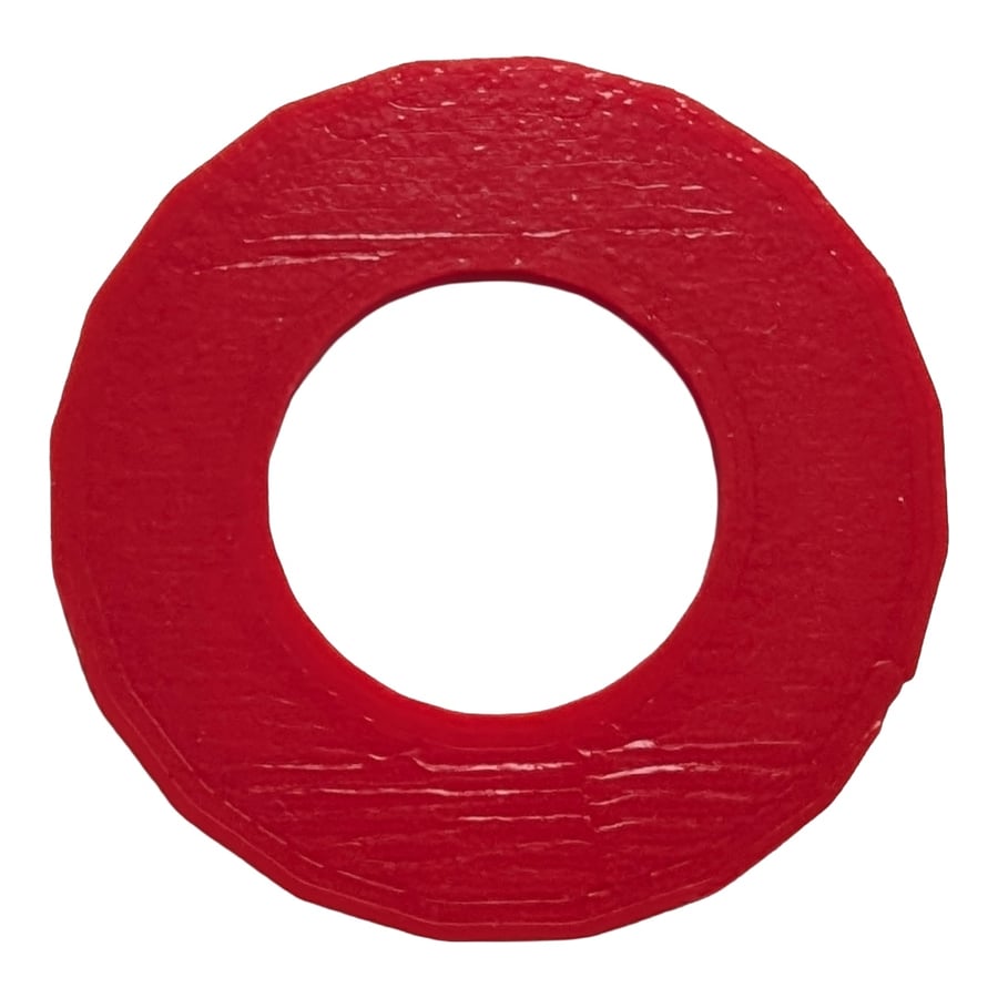 Replacement reinforcement ring for SIP valve (RING ONLY) - red