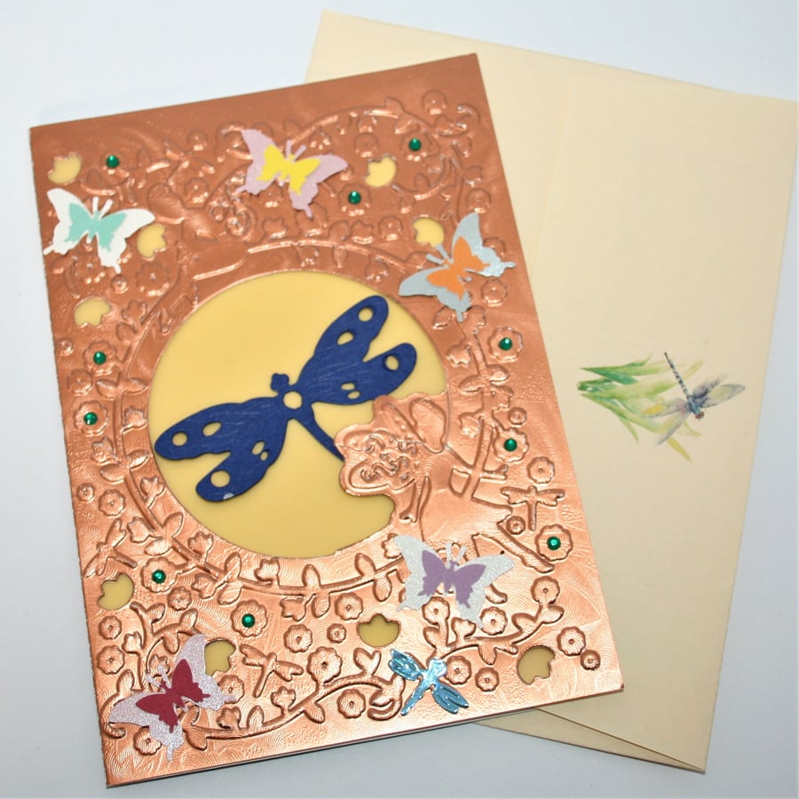 Fairy Die-cut Embossed Card A6