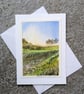 Low Sun. Blank Card Original Painting. 260169 - Image 3