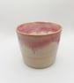 Pink flows ceramic tumbler - 260ml