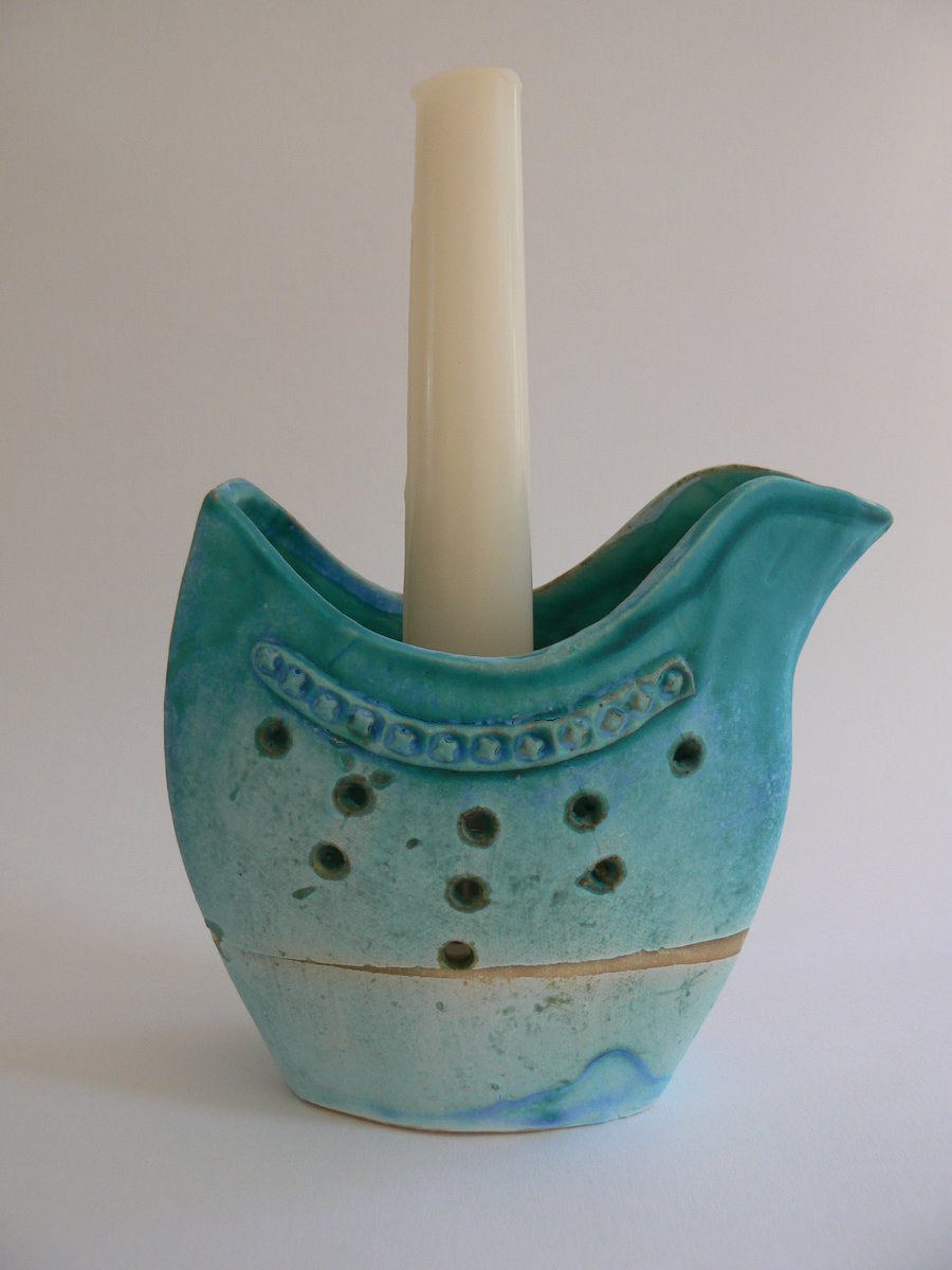 Scandinavian Bird Candle Holder