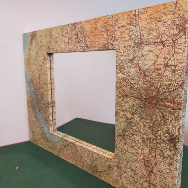 The Great North West 1956 map mirror