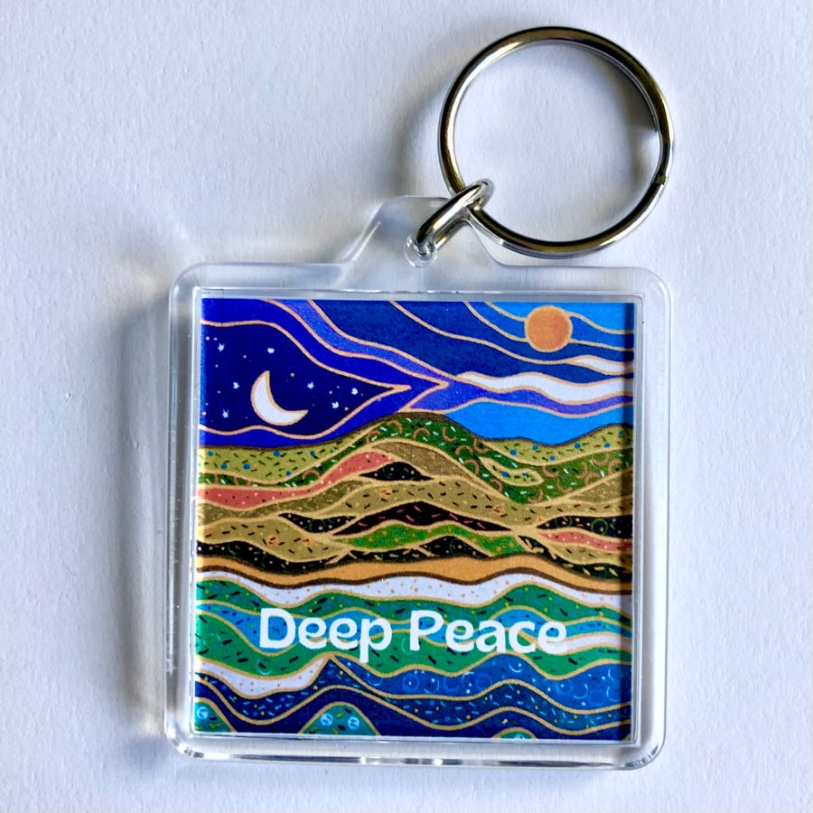 DEEP PEACE KEY RING