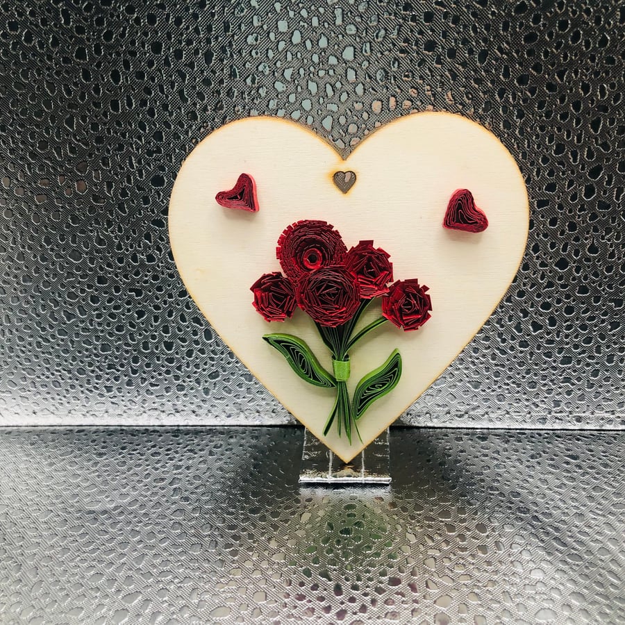 Mother’s Day gift,gift for paper 1st wedding anniversary with flowers