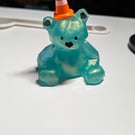 Traffic cone resin bear
