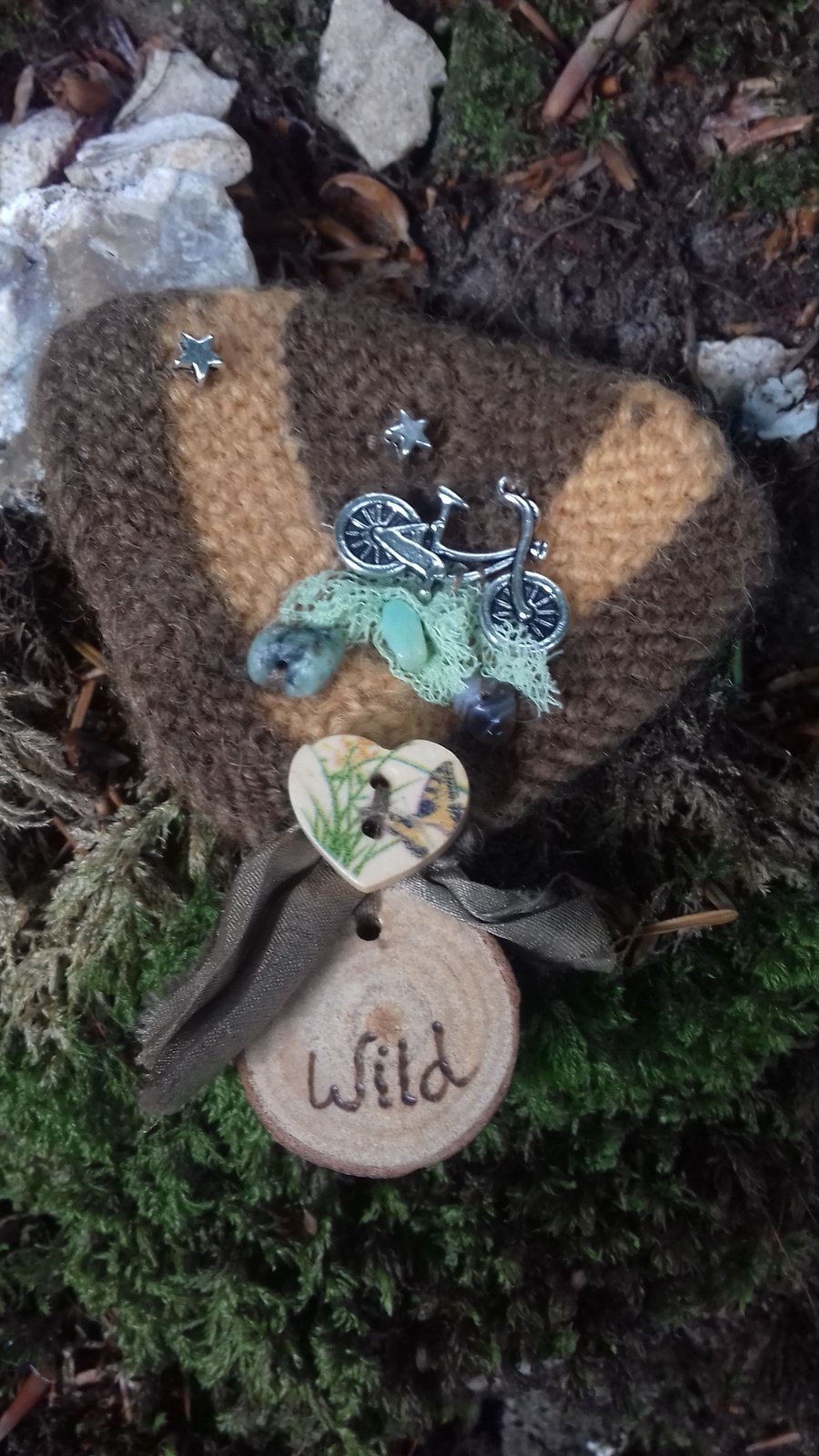 Wild wood and woolly big medal