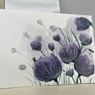 Purple flowers