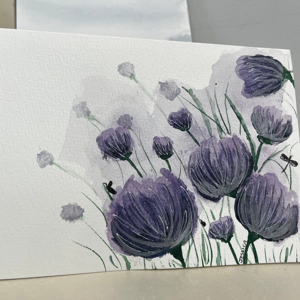 Purple flowers