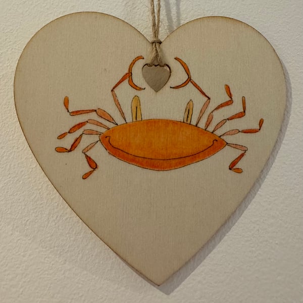 A Cheeky Crab Hanging Decoration 