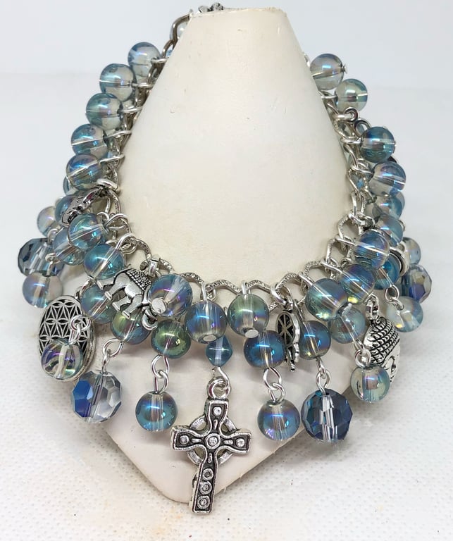 SALE OOAK Spiritual charm bracelet