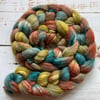 Grey Merino Silk Spinning fibre 100g Cinder Creek
