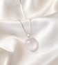 Sterling Silver Rose Quartz Heart Pendant Necklace, Gift Boxed - Image 2
