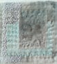 Textile Art with Hand Printed Clover Leaf  - Image 2