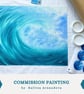 Commission a Custom Original Watercolor Painting