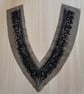 Black Sequin Motif 