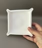 White Pinched Corner Square Tray - Image 3