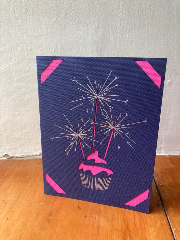 foiled "celebration" cards