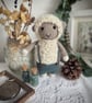 Digital PDF pattern Cottage Style Lamb Amigurumi Crochet Pattern, Woodland Toy - Image 3