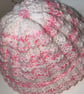 Hand knitted baby hat